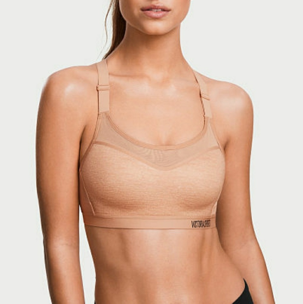 NWT Victoria's Secret Tan Sports Bra